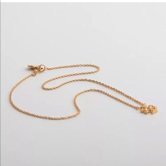 Tory Burch Logo Charm Necklace - Picture 5 of 8